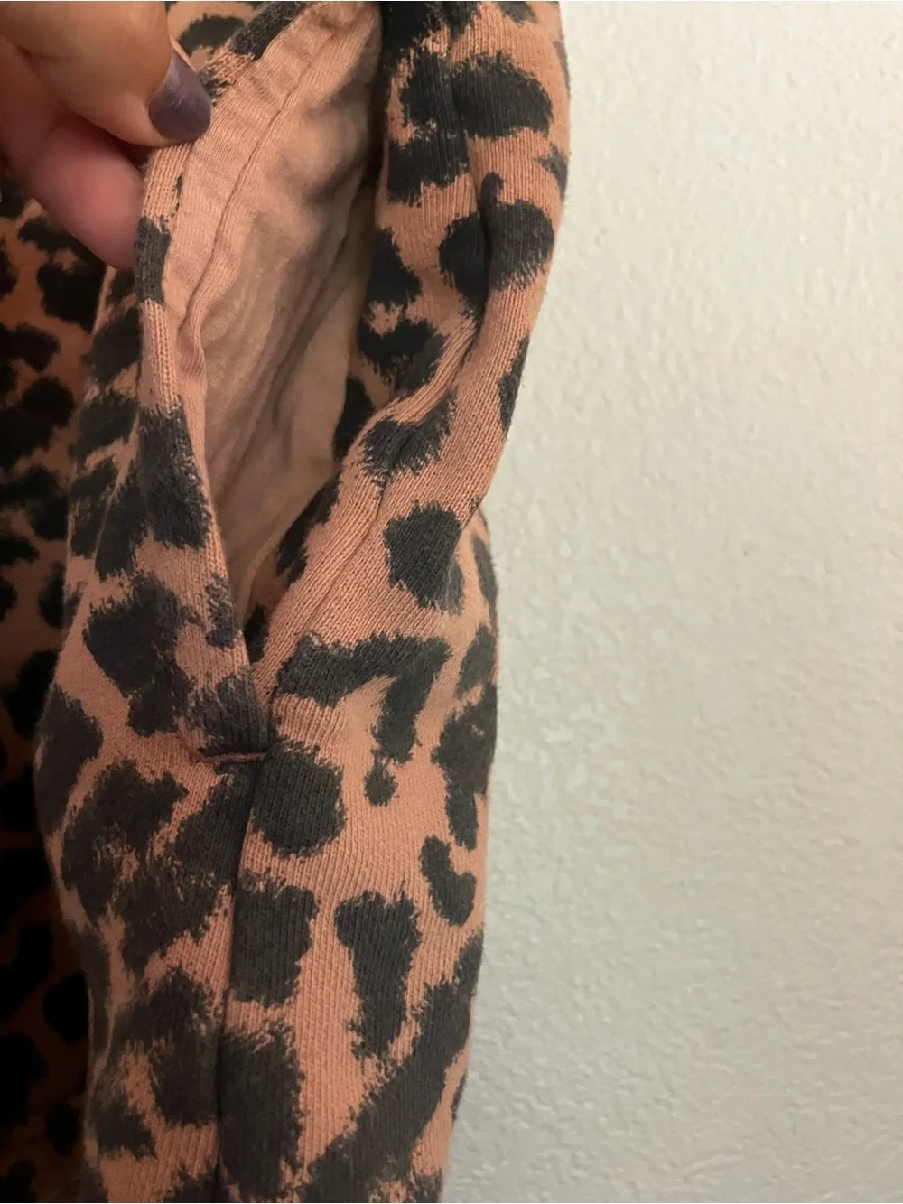Aerie Leopard Print Comfy Shorts Size XL